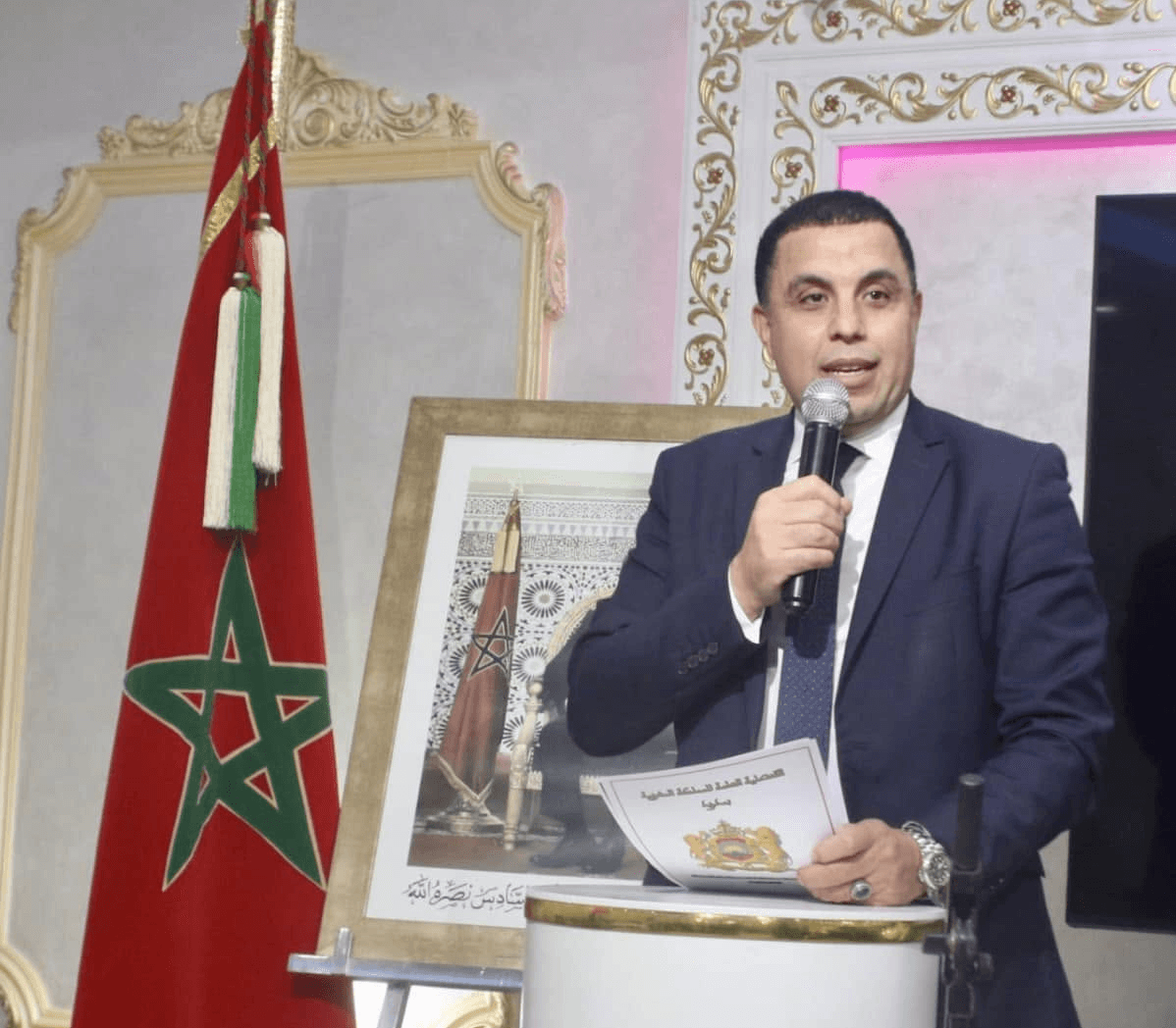 الجالية المغربية بمدريد تحتفي بعيد العرش