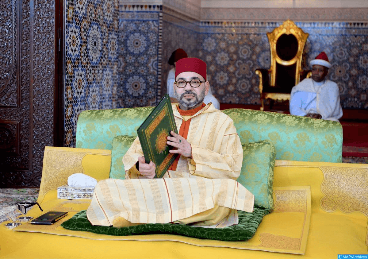 جلالة الملك يترأس حفلا دينيا إحياء للذكرى وفاة الملك الحسن الثاني