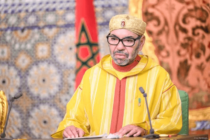 الملك يعزي أسرة الشيخ لارباس ولد الشيخ محمد الأغظف ولد الشيخ ماء العينين