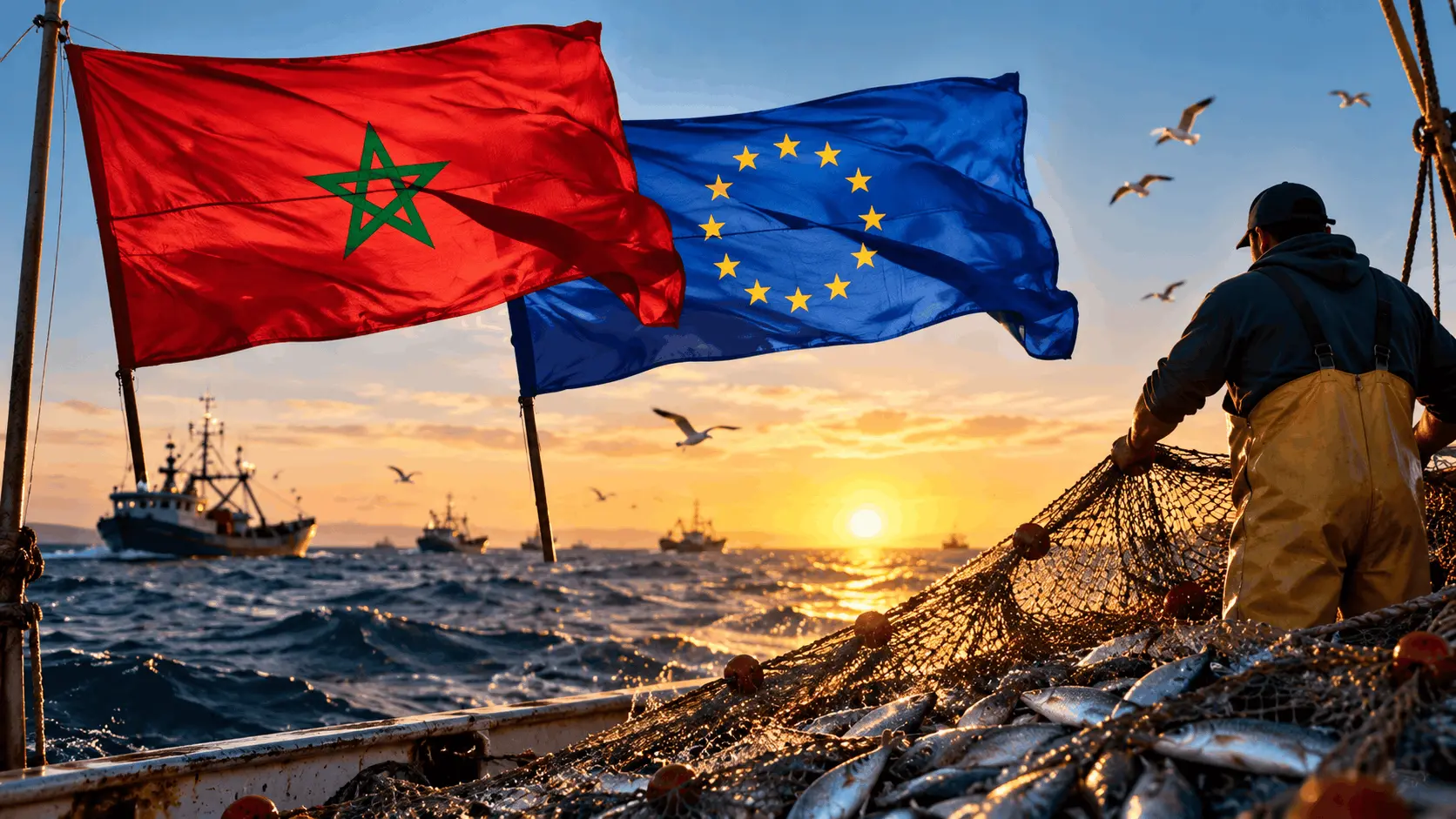 3 مليارات درهم و99% من المصطادات الأوروبية.. أرقام بروكسيل تكشف ثقل المغرب في اتفاق الصيد المتوقف منذ 2023